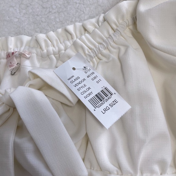 lottie moss pacsun milkmaid tie front bustier top - Picture 11 of 13